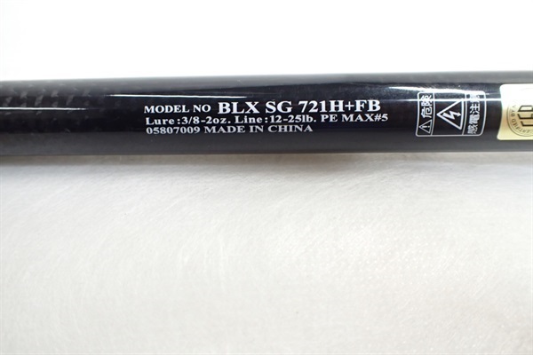 ＢＬＡＣＫＬＡＢＥＬ　ＳＧ７２１Ｈ＋ＦＢ